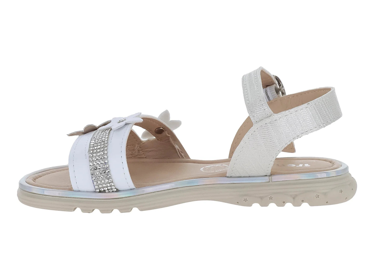 Sandalias Trencitas Blanco para Niña