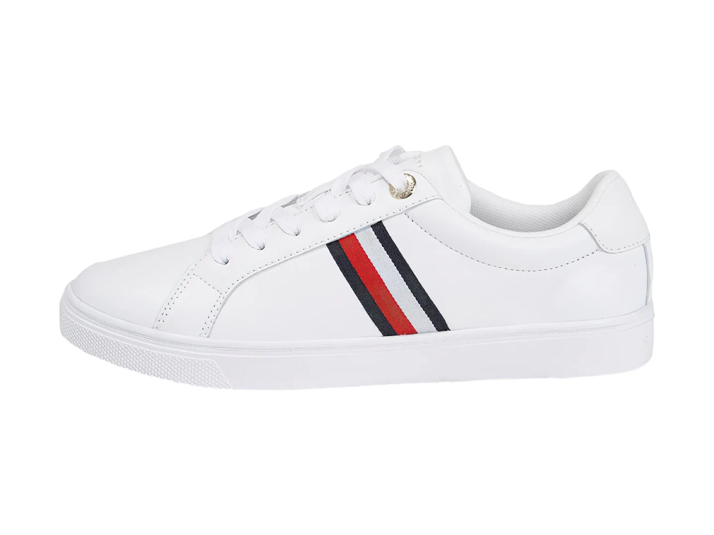 Tenis Tommy Hilfiger Essential Stripes Blanco para Mujer