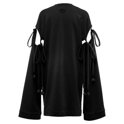 Puma Rihanna Fenty Sleeve Tie Sweatshirt Womens Black
