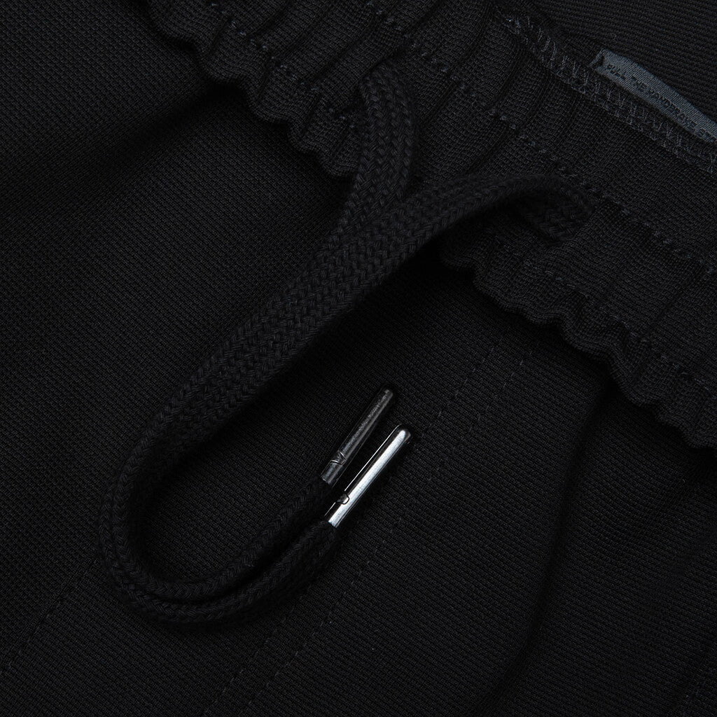 Knit Panel Pant Black Green