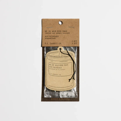 Wild Herb Tonic– Air Freshener 2 pack