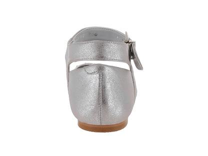 Zapatos Planos Senties Color Plata para Mujer