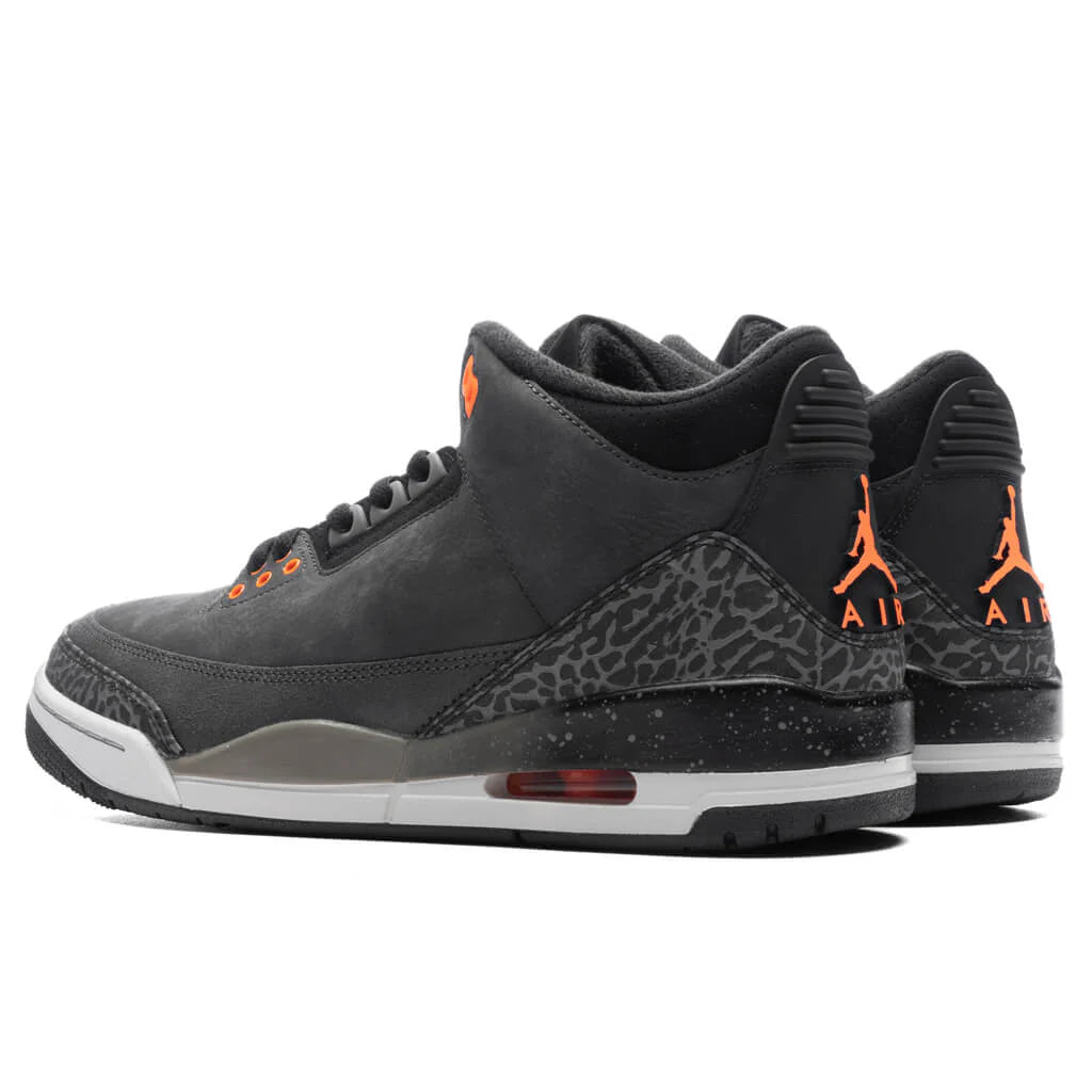 Air Jordan 3 Retro Fear Night Stadium Total Orange Black