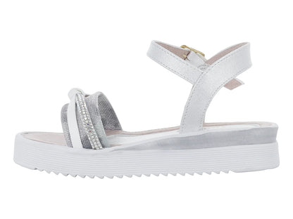 Sandalias Viris Blancas para Niña