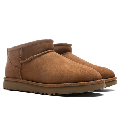 Womens Classic Ultra Mini Boot Chestnut