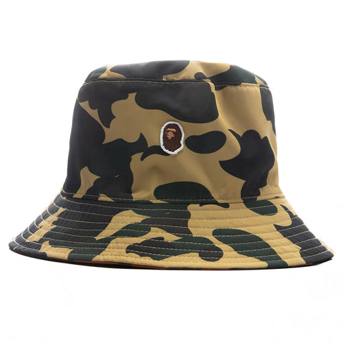 1st Camo One Point Reversible Hat Yellow