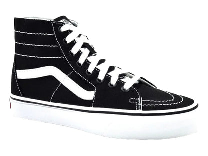 Tenis Vans Sk8 Hi Negro y Blanco Unisex