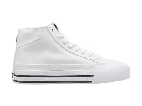 Tenis PUMA Court Classic Vulc Mid Blanco y Negro para Hombre