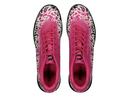 Tenis de Fútbol Charly Rosa con Negro para Hombre