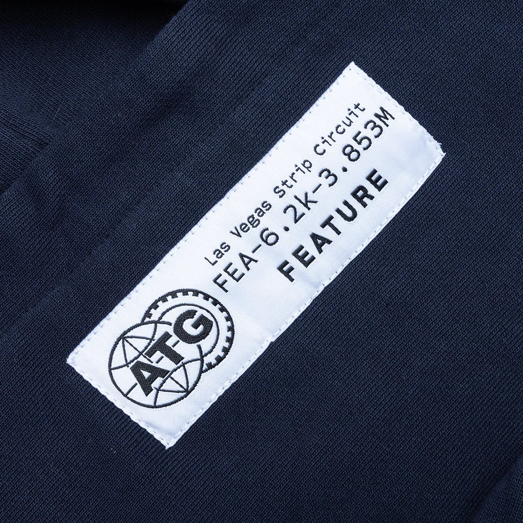 Dice Circuit Hoodie Navy Blazer