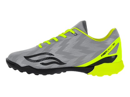 Tenis de Fútbol Furia Gris Neón para Niño