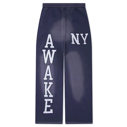 Collegiate Open Hem Sweatpant Navy