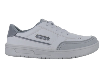 Tenis Umbro Blanco y Plata para Mujer