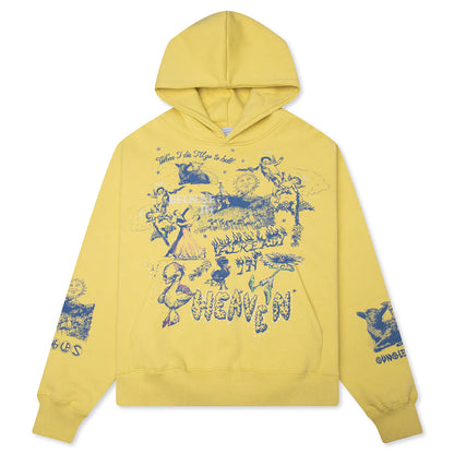 Already In Heaven Hoodie Yellow