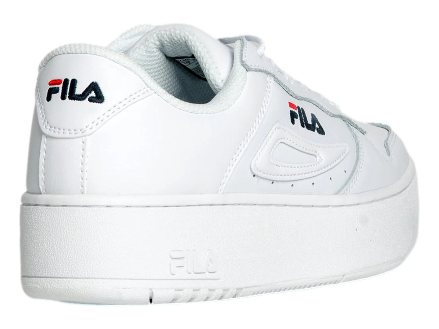 Tenis Fila FX 115 Blanco Marino y Rojo para Mujer