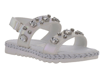 Sandalias Roze Blancas para Niña