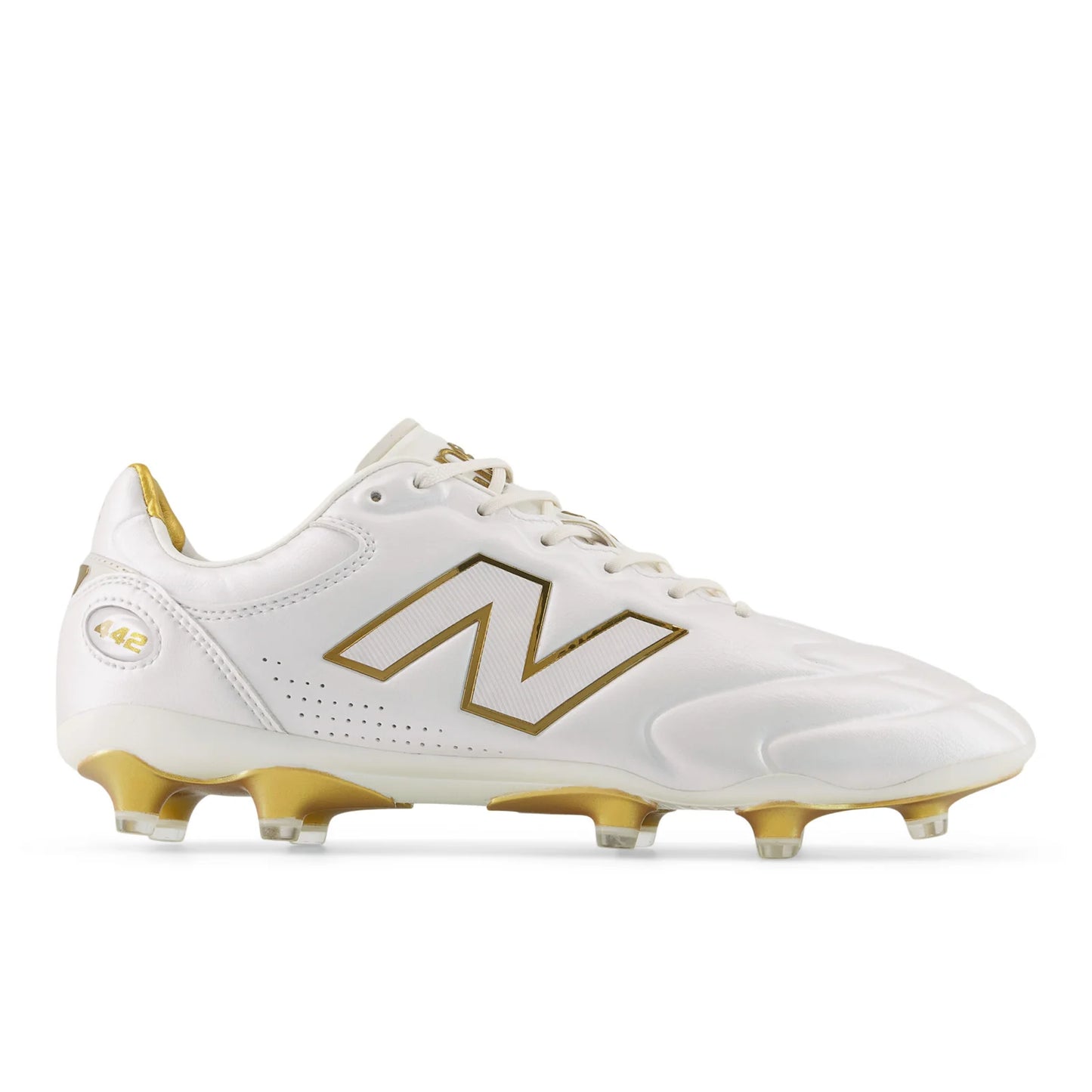 New Balance 442 Elite V3 FG Mens Soccer Cleats Sea Salt Multicolor
