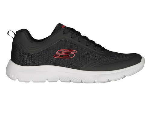 Tenis Skechers Sport Negro con Blanco para Mujer