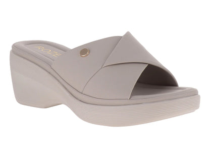 Sandalias Plataforma Roze Gris para Mujer