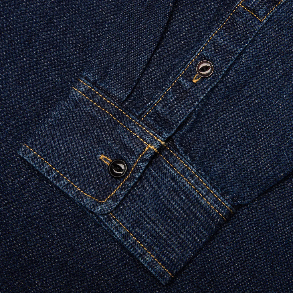 Work Denim Shirt Dark Denim