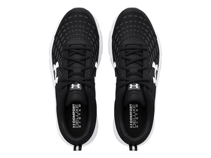 Tenis Under Armour Charged Assert 10 Negro y Blanco para Hombre