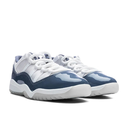 Air Jordan 11 Retro Low GS White Midnight Navy Diffused Blue