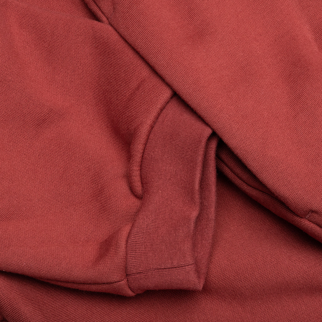 Heavy Fleece Fullzip Hoodie Crimson