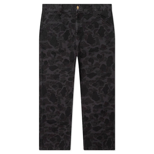 Duck Single Knee Pant Garment Dyed Camo Duck Green Graphite