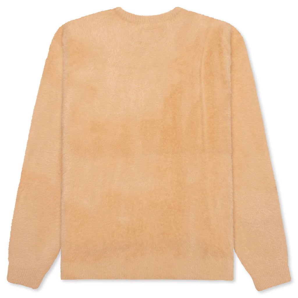 Fuzz L S Knit Latte