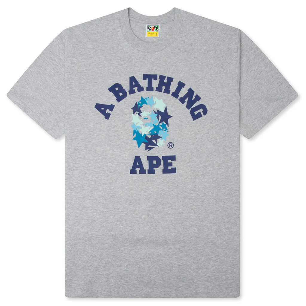 STA College Relaxed Fit Tee Gray
