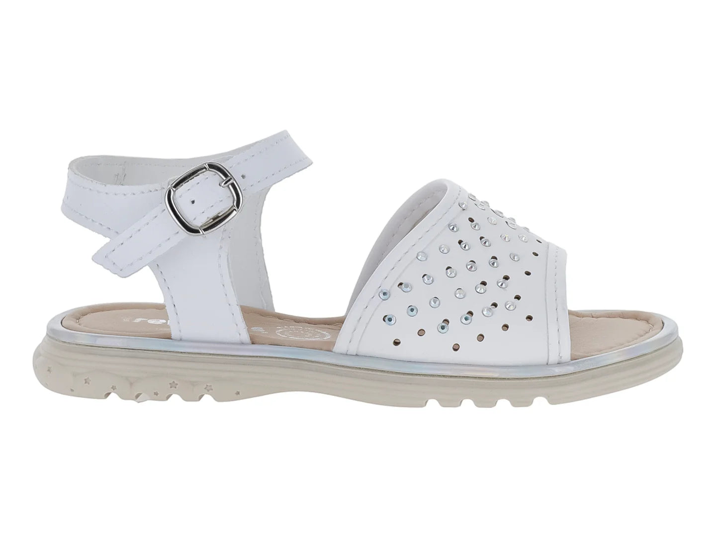 Sandalias Trencitas Blanco para Niña