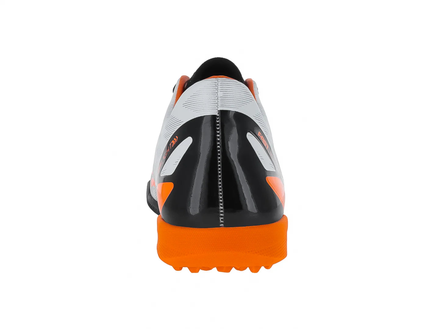 Tenis de Fútbol Furia Blanco y Naranja para Niño