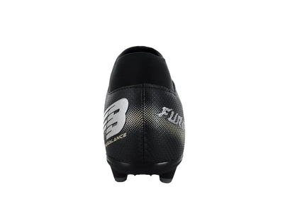 Tenis de Fútbol Furia 1515 Negro Plata y Oro para Hombre