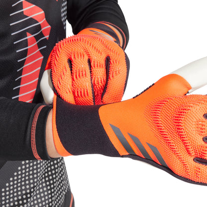 adidas Predator Pro Promo Goalkeeper Soccer Gloves Orange Black