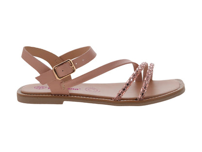 Sandalias Tropicana Beige Oscuro para Niña