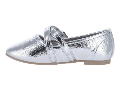 Zapatos Planos 4EVER Meteorito Plata para Niña