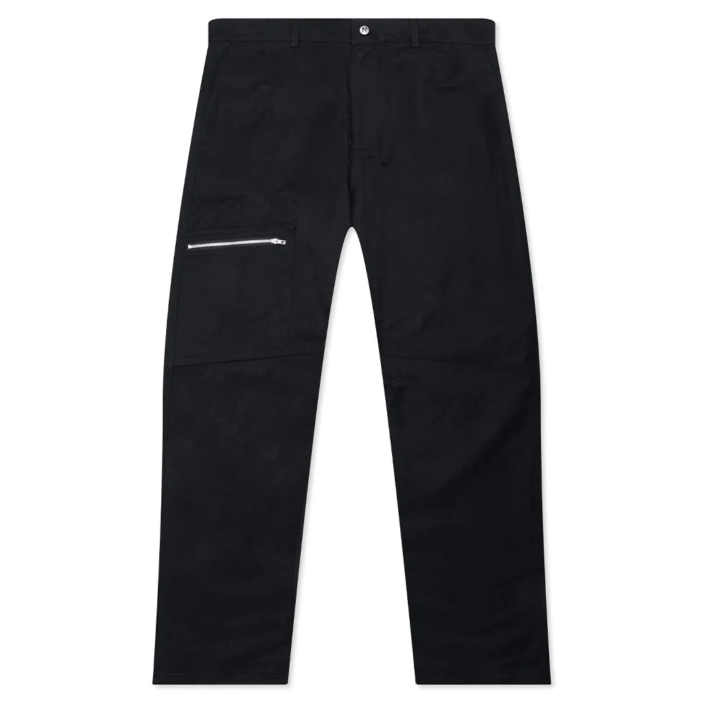 Nylon Workwear Pant Jet Black