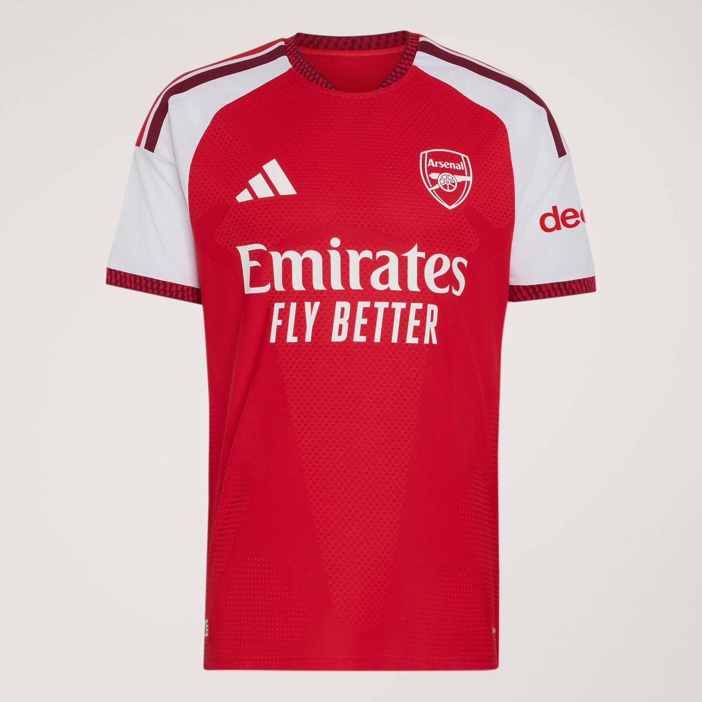 adidas Arsenal FC Home Authentic Mens Soccer Jersey 26 27 Red