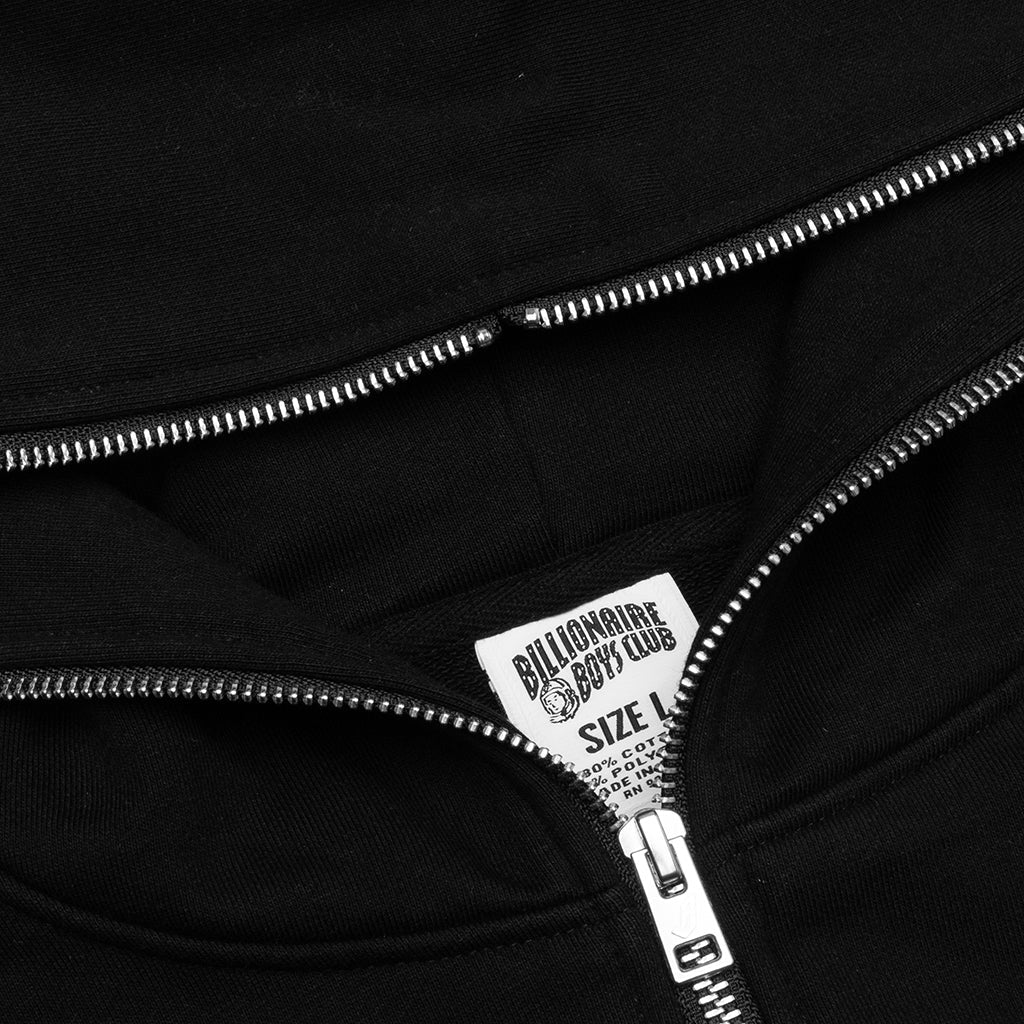 BB Arch Full Zip Hoodie Black