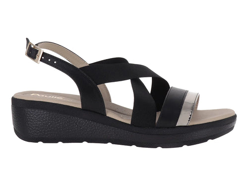 Sandalias Paulie Negro para Mujer