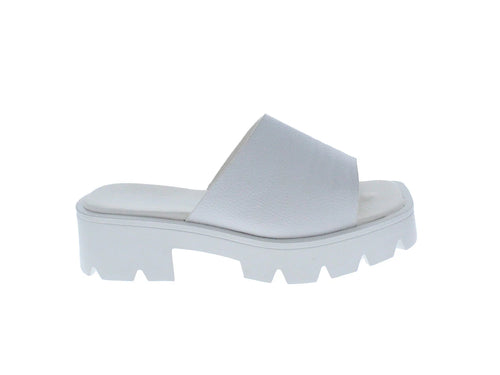 Sandalias Furor Blancas de Plataforma para Mujer