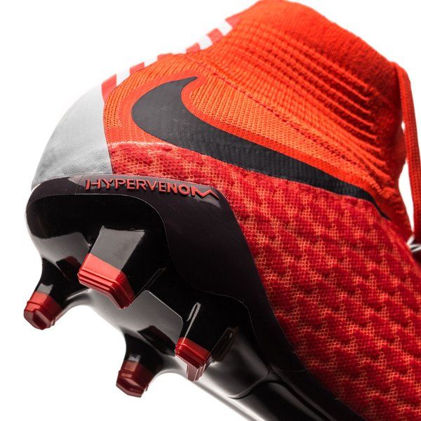 Nike Womens Hypervenom Phatal III Dynamic Fit FG Firm Ground Football Boot Grey Purple Orange
