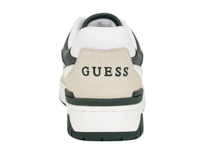 Tenis Guess Blanco y Verde para Hombre