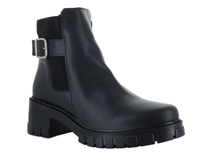 Botines Luna Rosa Negro para Mujer