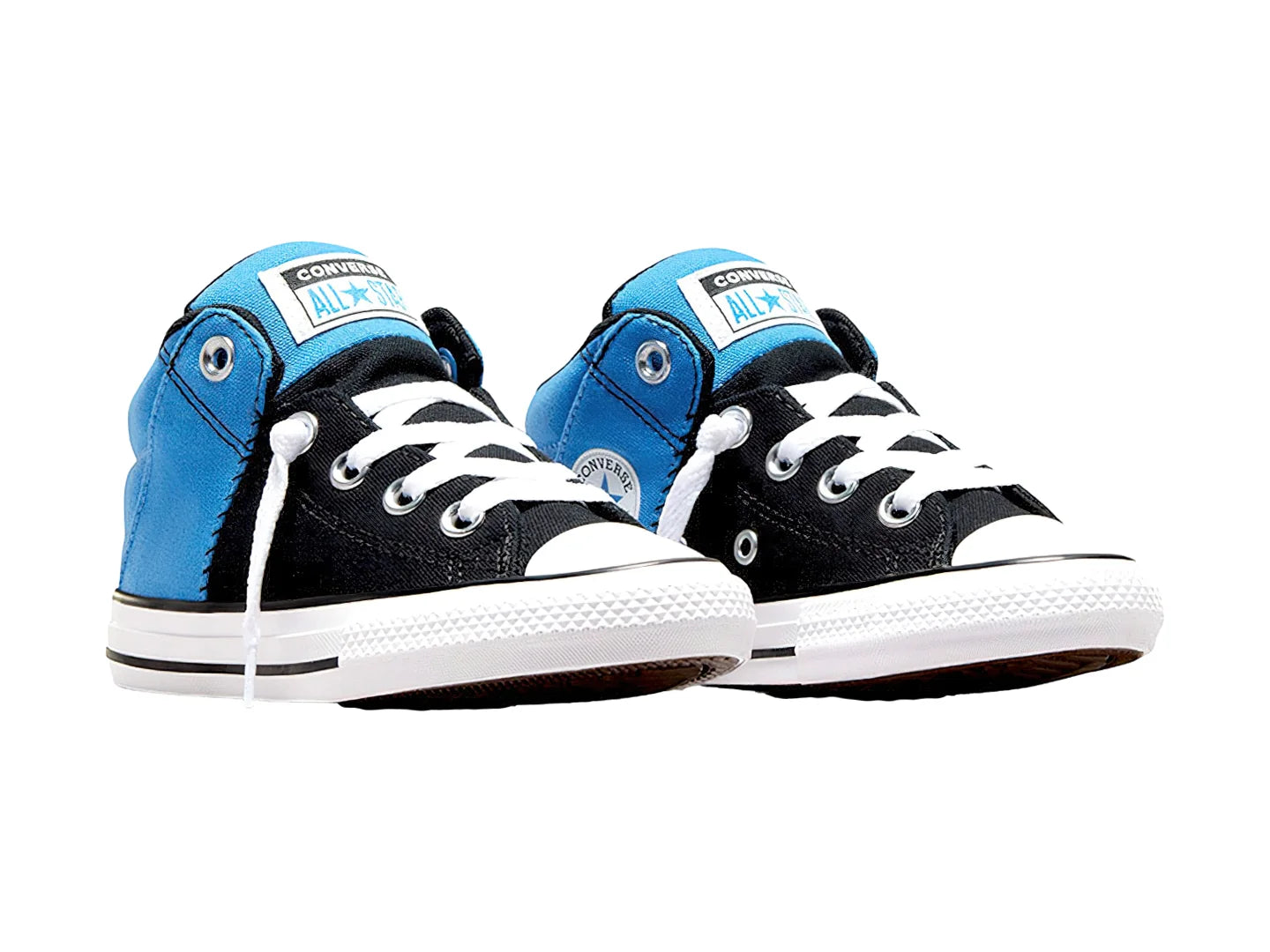 Tenis Converse Axel Mid Azul y Negro para Niño