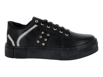 Tenis Andrax Negros de Plataforma para Mujer