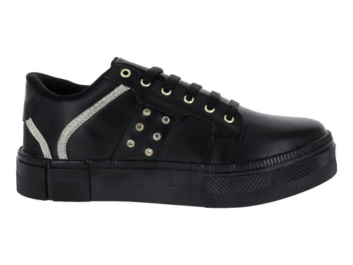 Tenis Andrax Negros de Plataforma para Mujer