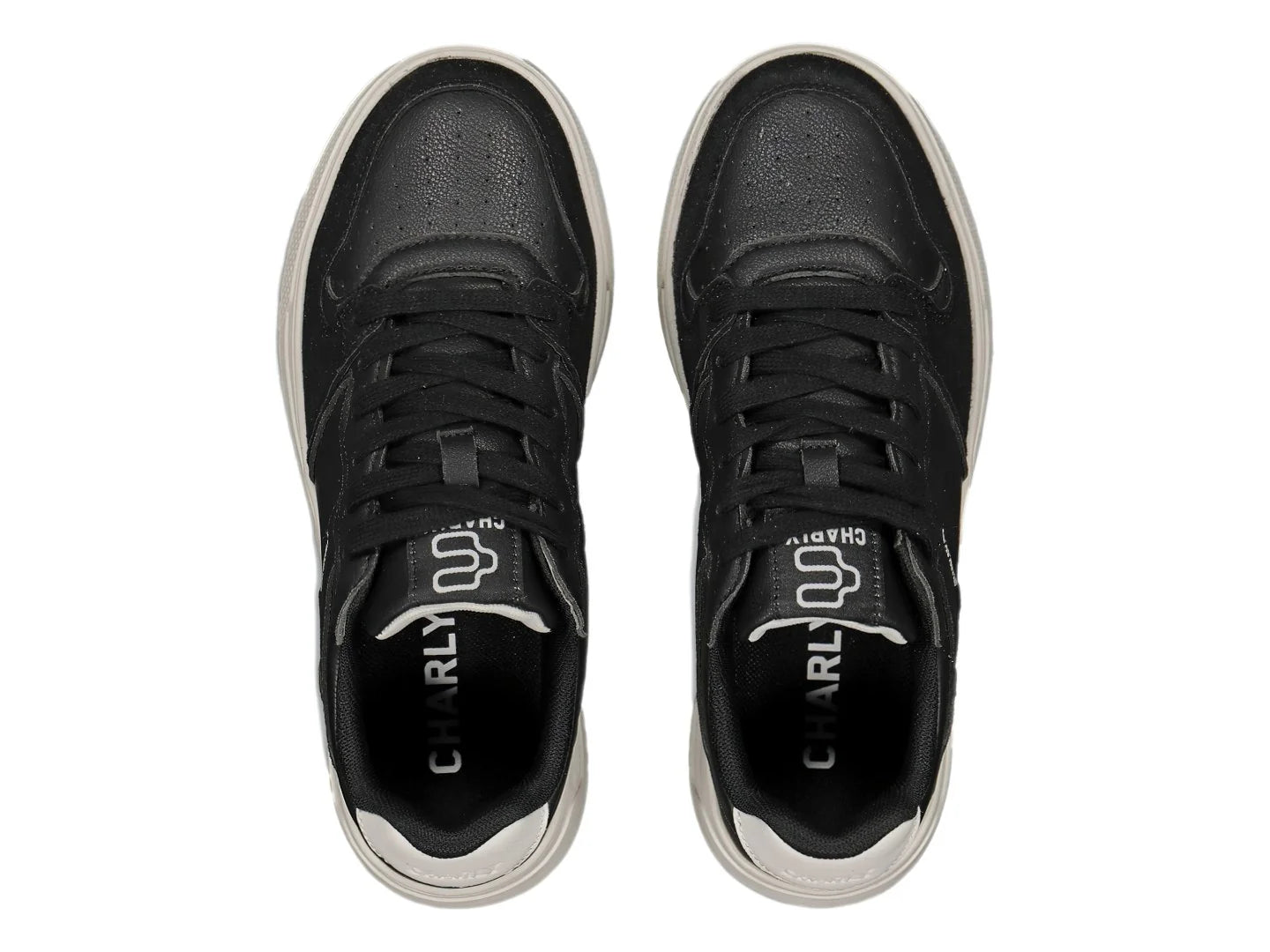 Tenis Charly Negro con Blanco para Mujer