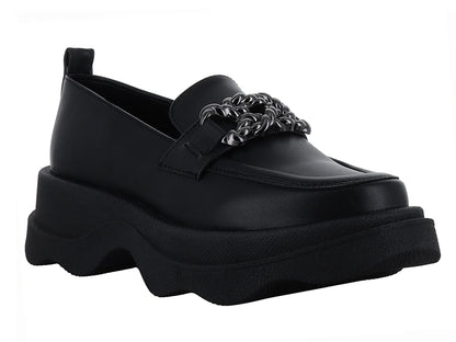 Zapatos Loafer Mutante Negros para Mujer