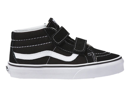 Tenis Vans Sk8 Mid Reissue Negro y Blanco para Niño